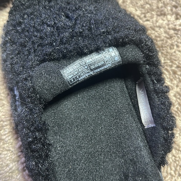 VIONIC GEMMA II MULE WOMEN SLIPPERS Black Shearling Size 8 - Picture 11 of 16